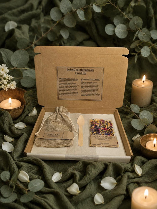 The Botanical Ritual Collection | Custom Clay Mask & Facial Steam Gift Set