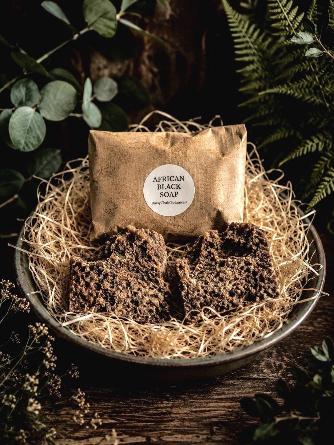 African Black Soap | Handmade Natural Face & Body Cleanser