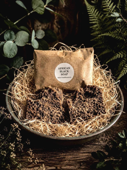 African Black Soap | Handmade Natural Face & Body Cleanser